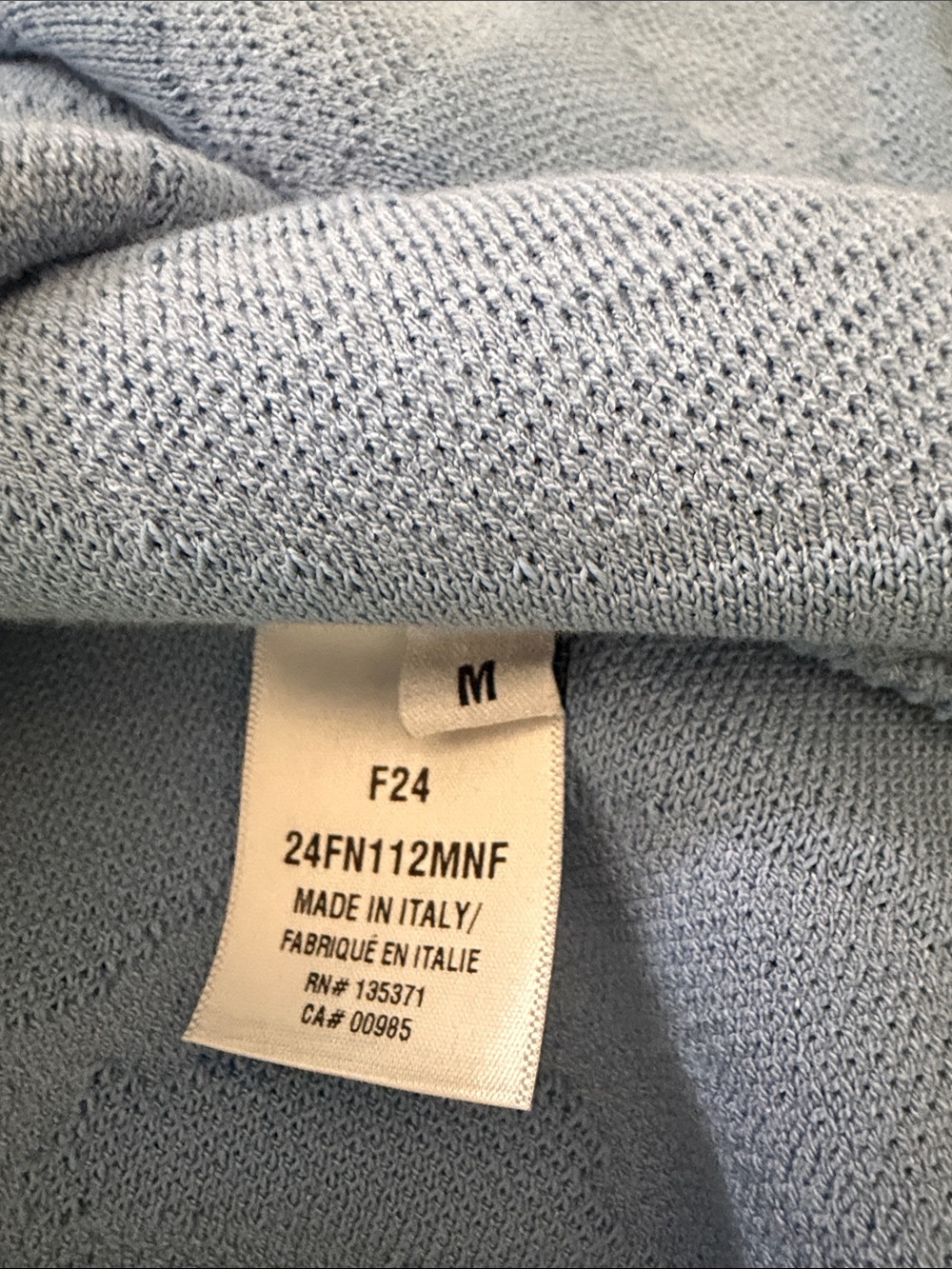 Oscar de la Renta Powder Blue Embroidered Midi Dress medium like new - Picture 5 of 5